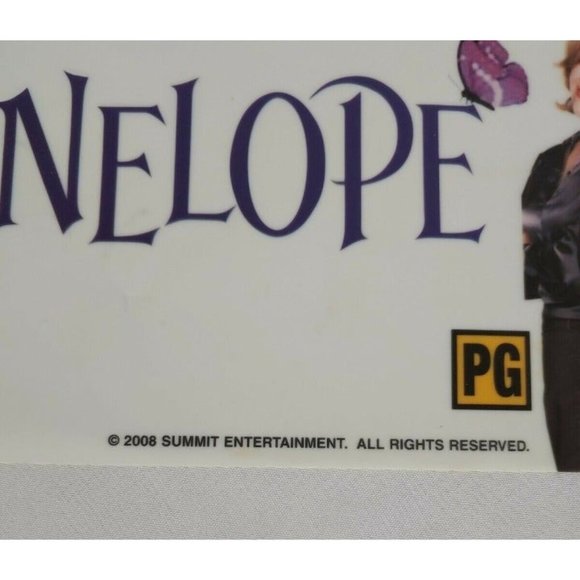 Penelope 2008 Movie Mylar 5x13 POSTER Rare ORIGINAL Summit Entertainment PG - Picture 5 of 9